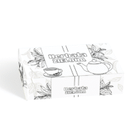 HERBATA – pudełko-kolorowanka do złożenia – PDF do pobrania