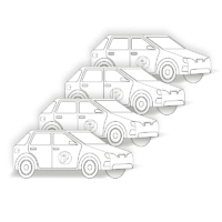 SAMOCHODY OSOBOWE do miasta – kolorowanka – PDF do pobrania