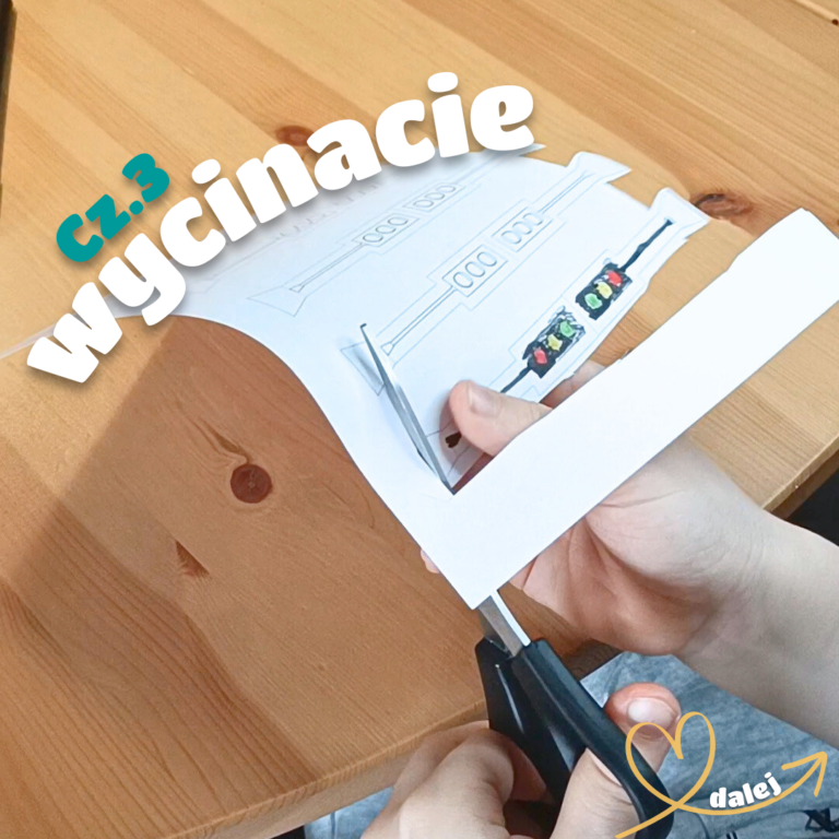 Światła drogowe wycinanka