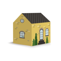 DOMEK #3 – pudełko do złożenia – PDF do pobrania