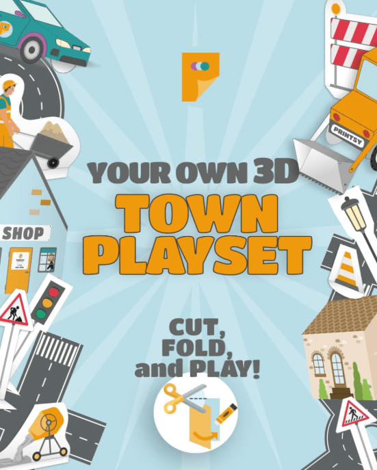 Town Playset all english