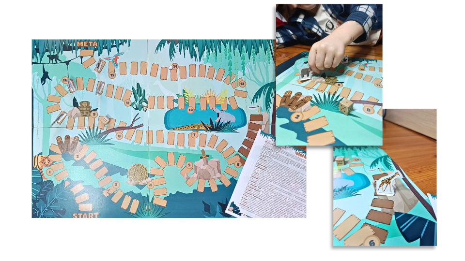 Gra Planszowa Starożytna Dżungla