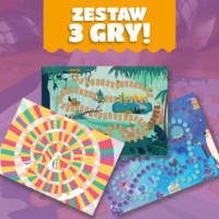 ZESTAW 3 Gry Planszowe – długie godziny świetnej Zabawy