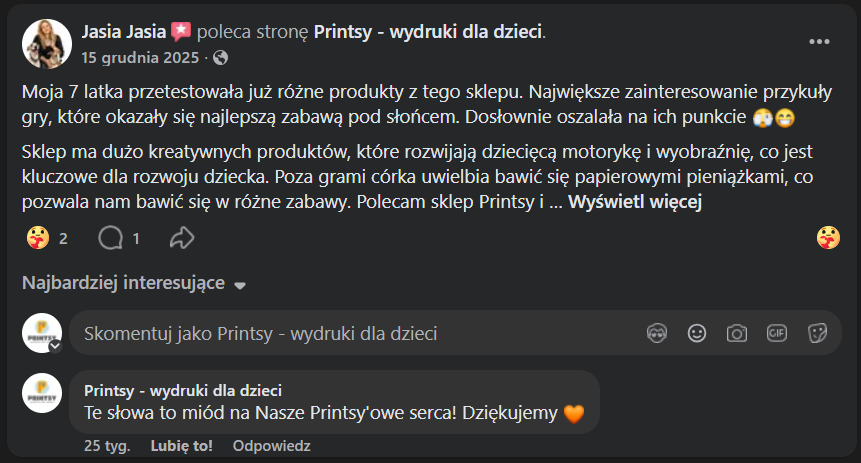 Opinia Printsy