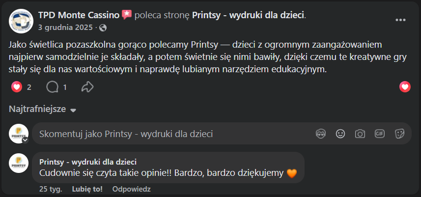 Opinia Printsy